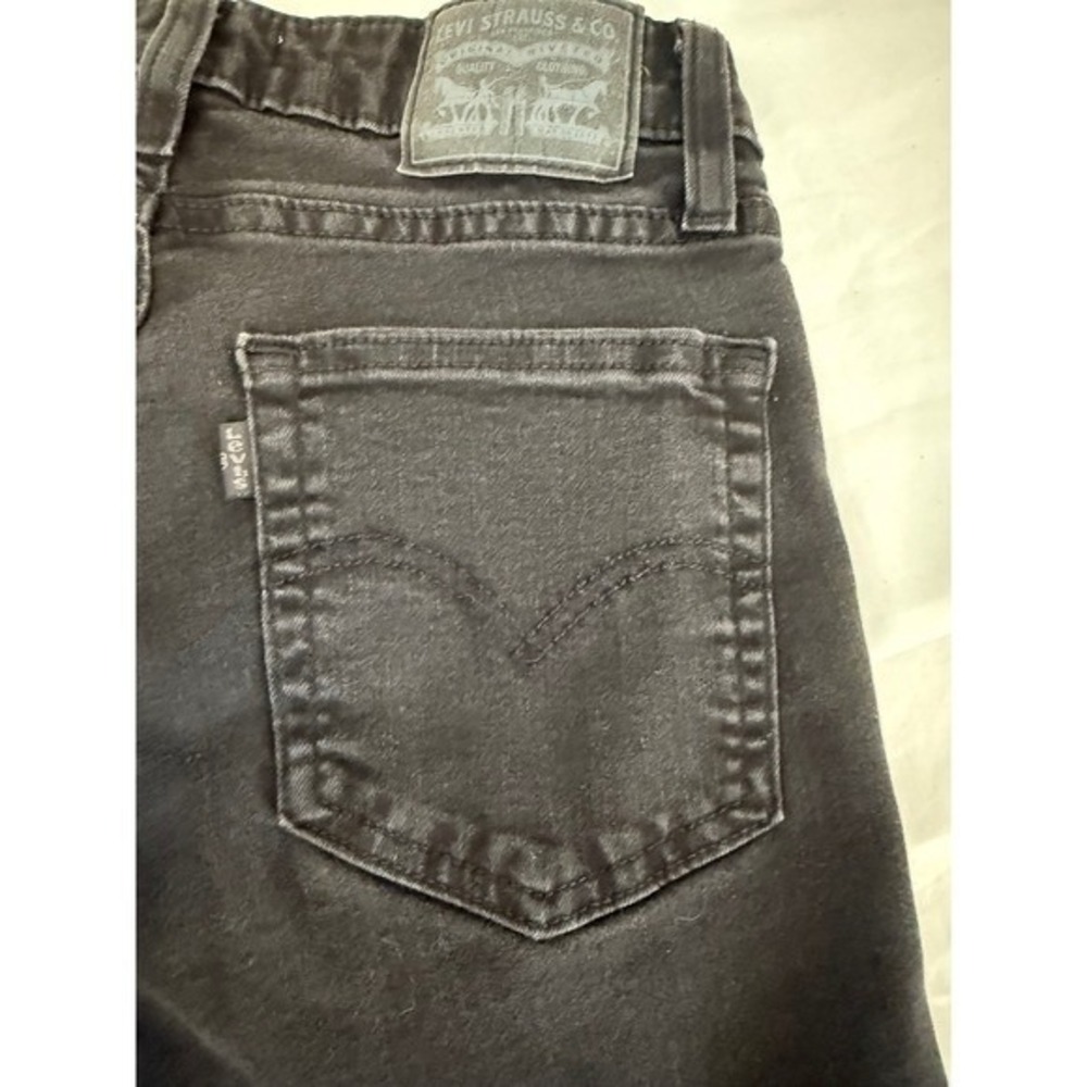 Levi's 721 High Rise Skinny Black Jeans Women's Size 26 - Picture 3 of 9